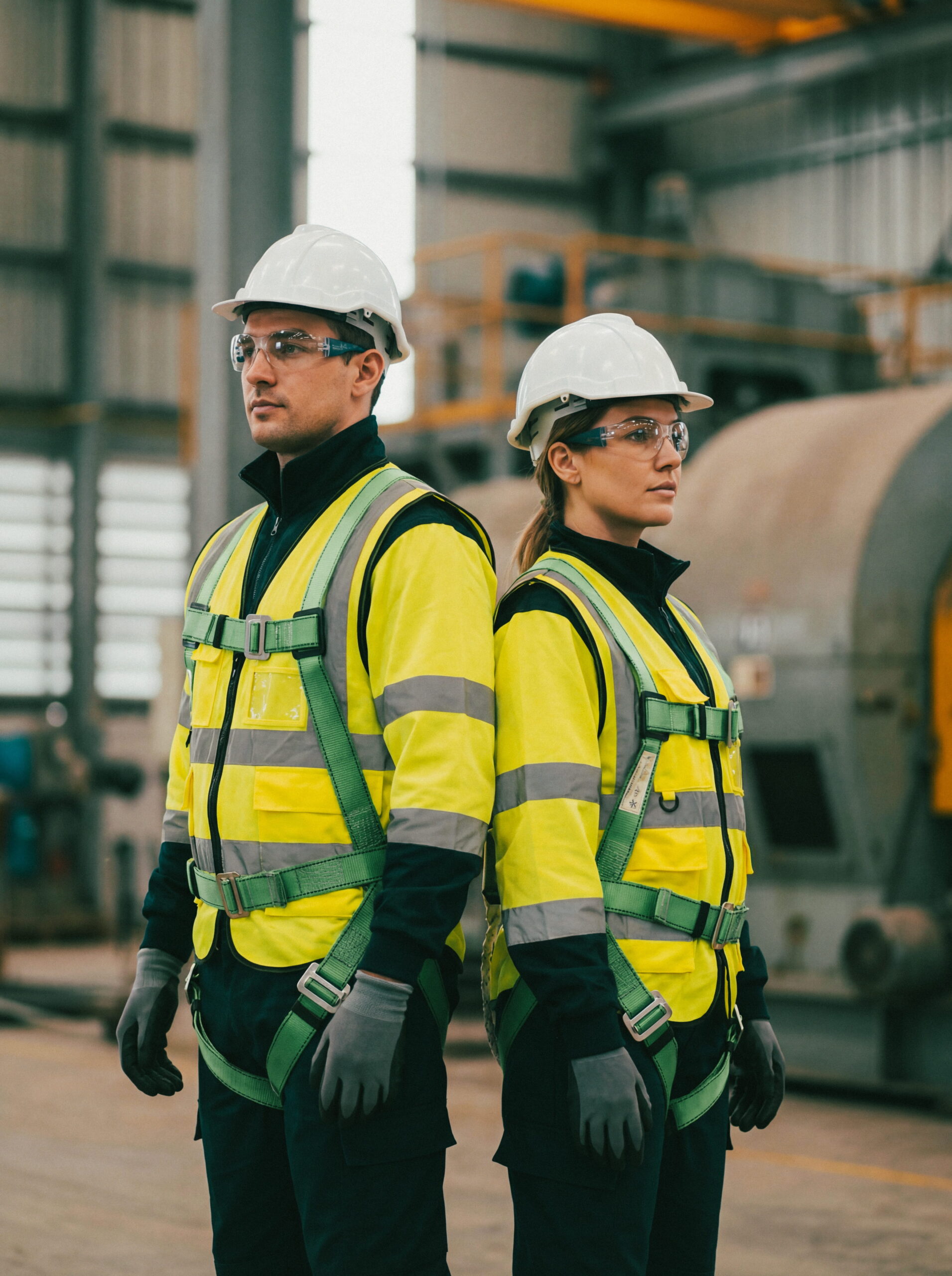Foto von 2 Industriemitarbeitern
